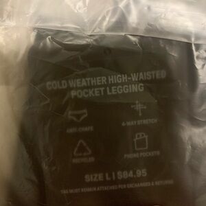 NWT- Fabletics Cold Weather High-Waisted Pocket Legging